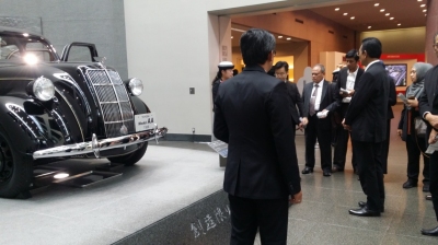 Kunjungan delegasi DIY ke Museum Toyota