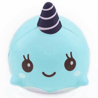 OVERMAL 9CM Soft Whale Cartoon Squishy