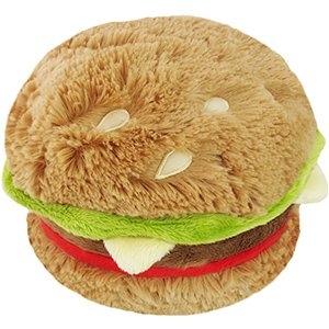 Squishable / Mini Hamburger Plush - 7