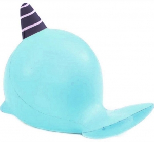 OVERMAL 9CM Soft Whale Cartoon Squishy